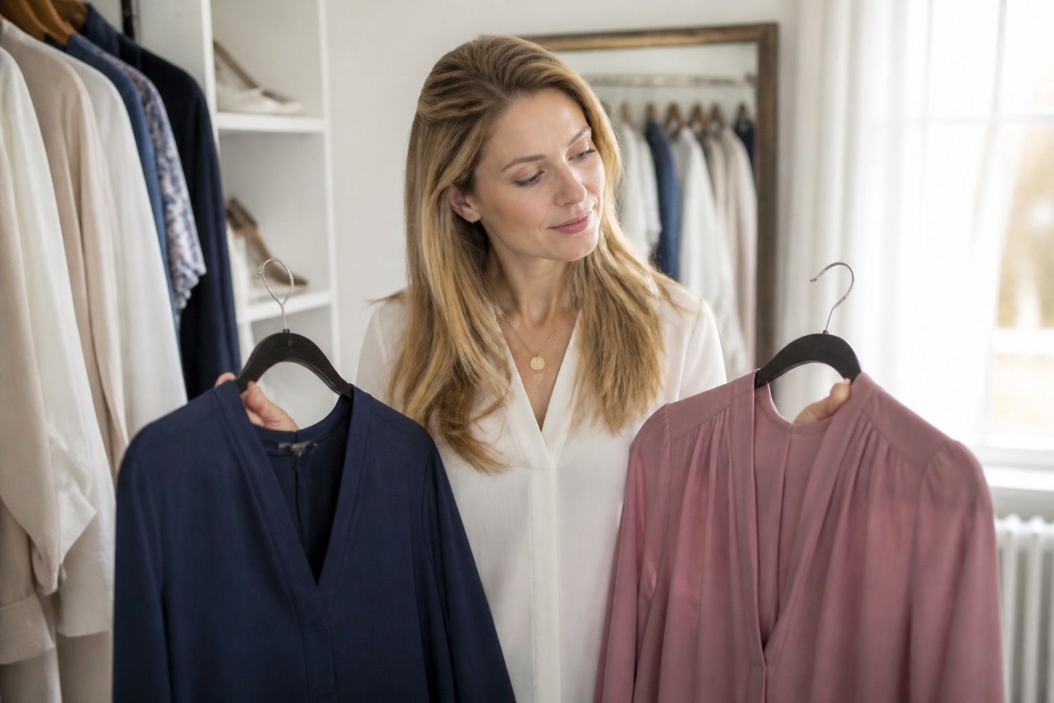 Best Clothing Colors for Blonde Hair, Blue Eyes and Fair Skin